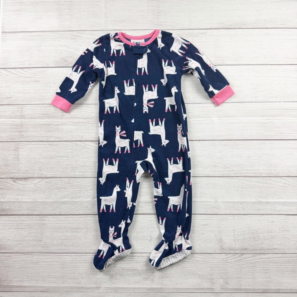 Carter’s Fleece Winter Llama Pajamas